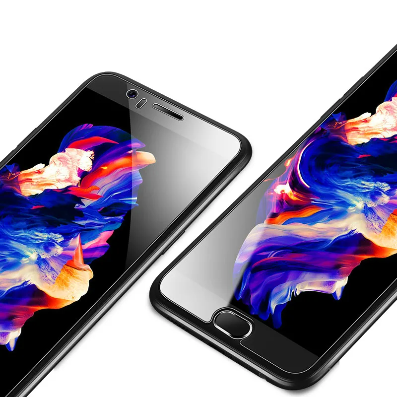 Премиум Закаленное стекло для OnePlus 6 6T 5T прозрачный 2.5D 9H протектор экрана One Plus 1 +