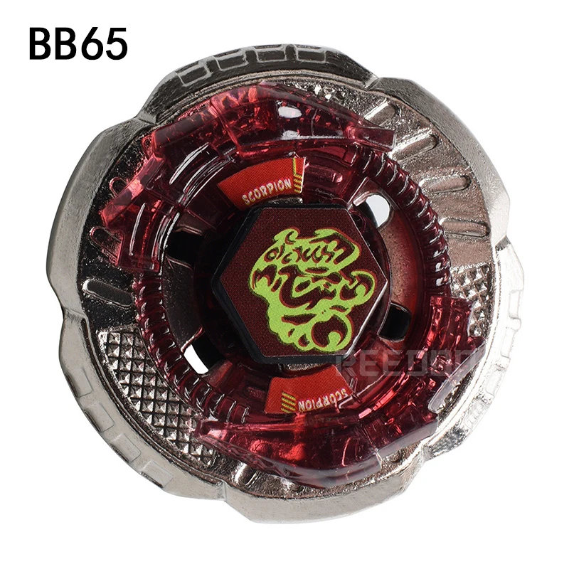 Beyblade Scorpio Metal 4D BB65 Without Launcher Grip Top Set Rapidly Spinning Fight Masters font b