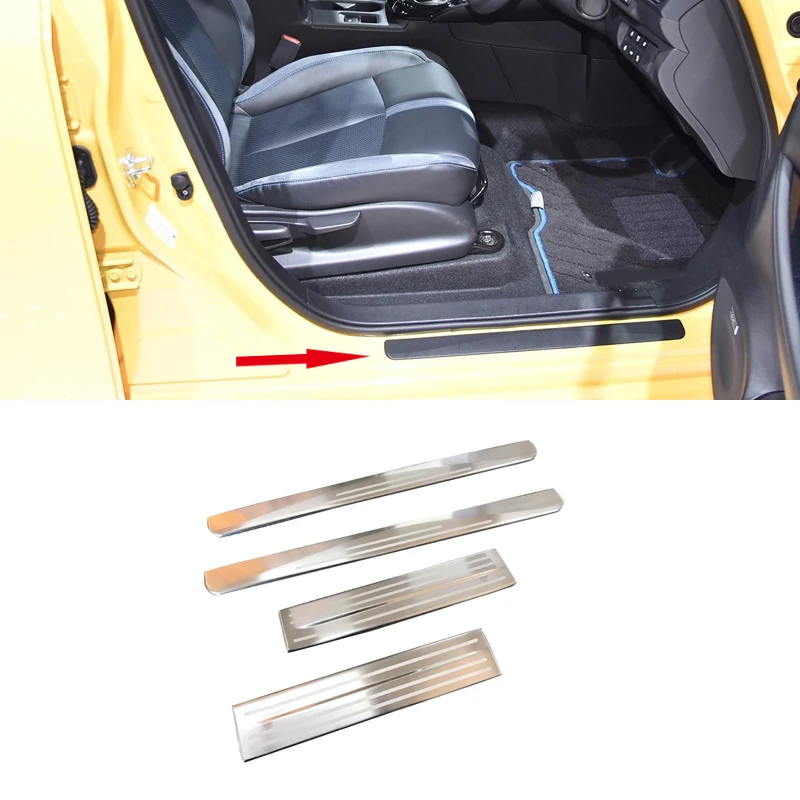 Stainless Steel Exterior Car Side Door Sill Plate Panel
