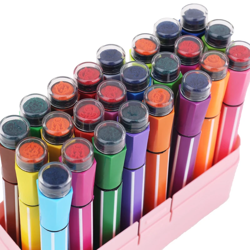 Download Kawaii Seal Stamp Washable Water Color Pen Cute Marker ...