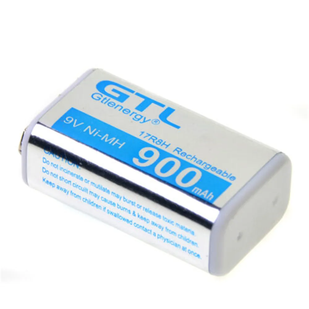 

GTL 9V rechargeable battery 900mAh block 5.7*2.5*1.6 (cm) Suitable for models such as RC helicopters pk okcell