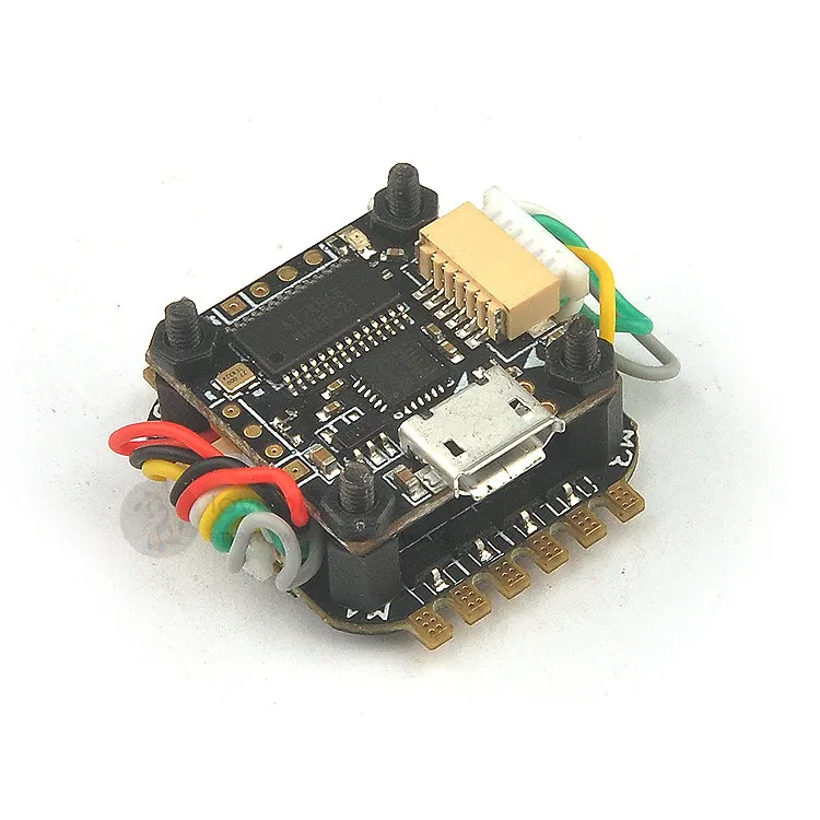 Летная башня Teeny1S F3 встроенная ОС 4 в 1 6A BLheli_S ESC 16x16 мм для DIY 1S FPV домашний