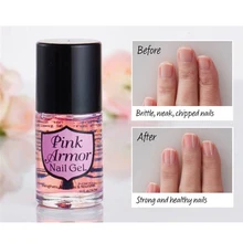 

Pink Armor Nail Gel Coat Growth Formula Treatments Nail Polish Gel Paint Ink Varnish Treaments Protect Long Fingertips Nail Art