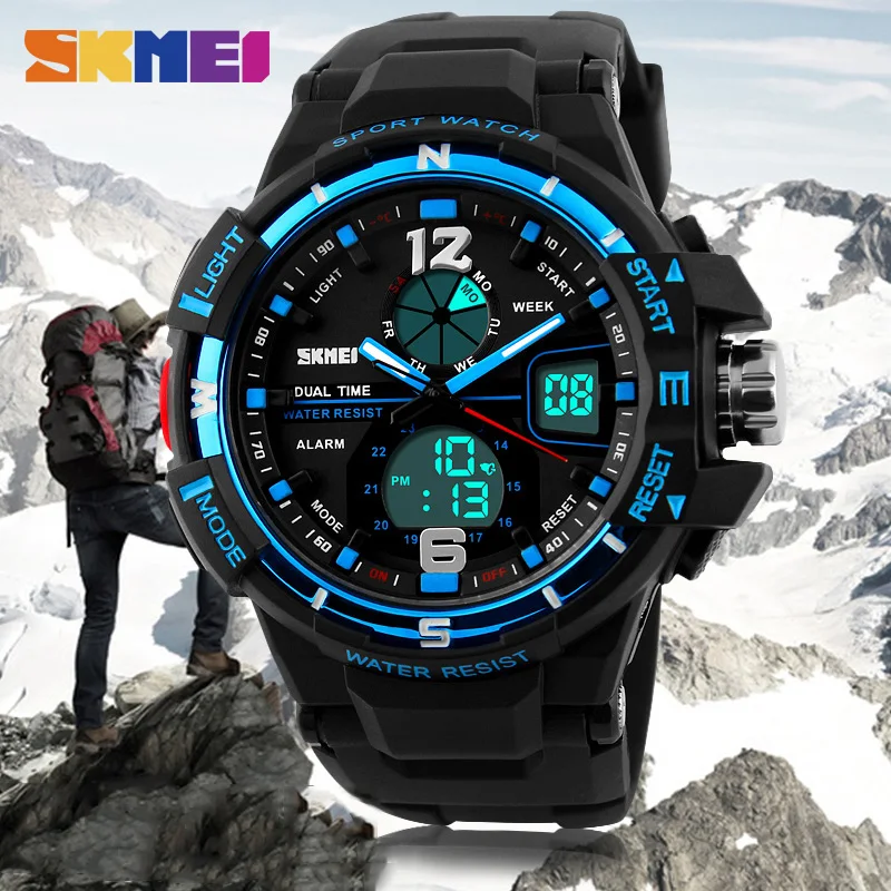 

SKMEI Men Digital Watch Waterproof Chronograph Outdoor Sports Watches Top Brand Fashion Quartz Wristwatches Relogio Masculino