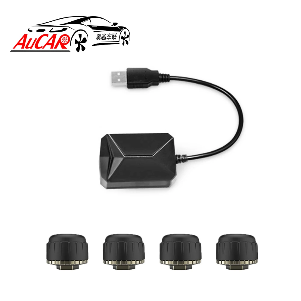 Система контроля давления в шинах AuCAR умные датчики с USB и встроенными внешними