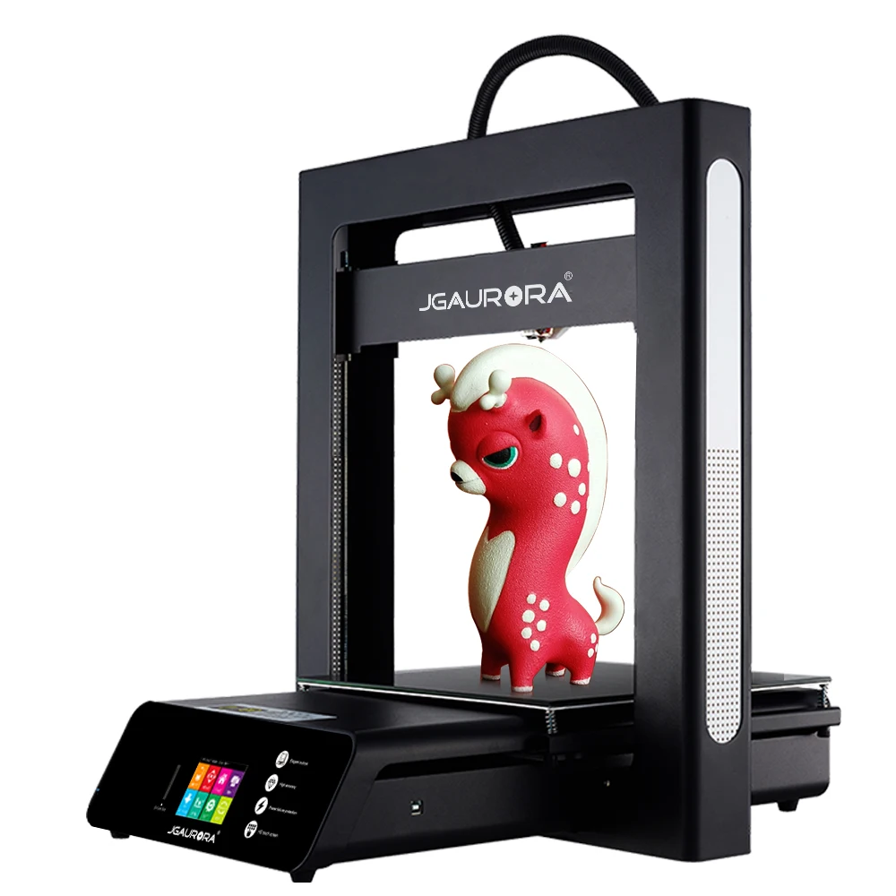 JGAURORA A5 Улучшенный A5S 3d принтер большой размер 305X305X320 мм цветной сенсорный экран Печать накаливания