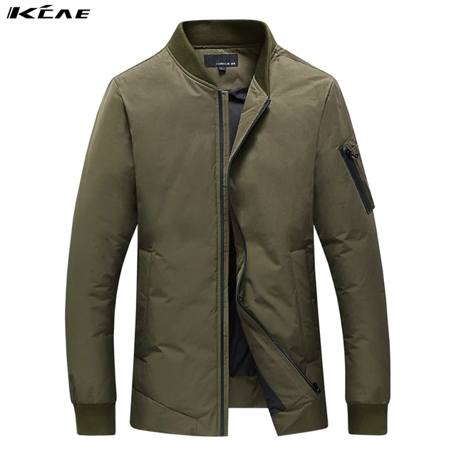 Best price at $119 Cheap 2016 hot winter jacket men Plus velvet warm wind parka M-3XL plus size Flight suit jacket down jacket winter coat men