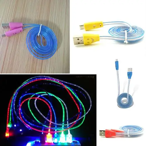 

SUPER Light-Up LED USB Data Sync Charger Cable Charging Cord for Android Cell Phone