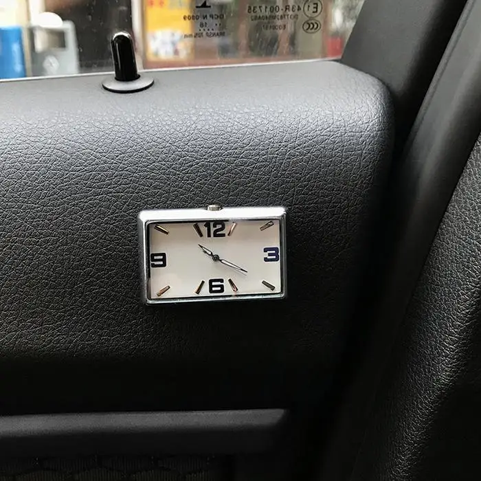 Автомобильные кварцевые часы интерьерные часы приборной панели автомобиля часы отображения времени