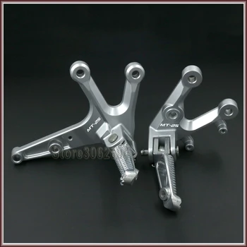

For YAMAHA MT-25 MT25 MT 25 2015 - 2016 Aluminum Motorcycle Accessories Front Left & Right Footrest Foot Pedal Peg Mount Bracket