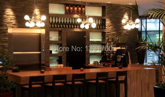 

7 Heads Buro Fur Form for Next Design DNA pendant lamp light Molecular Chain DNA Triple Chandelier dinning room pendant light