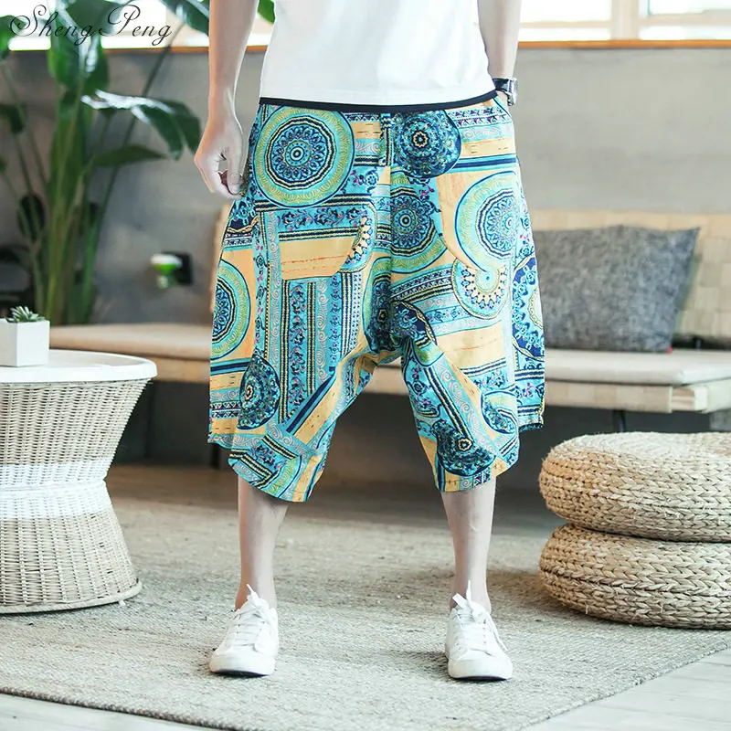 Традиционные китайские брюки для мужчин кунг-фу брюки штаны в китайском стиле традиционная китайская мужская одежда V1621