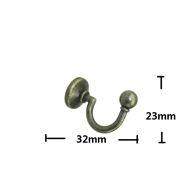 6 Pieces Single Key Hooks Wall Mounted Hanger Hooks Robe Hook with Screws for Home Bathroom Kitchen Decoration 6 Pieces Single Key Hooks Wall Mounted Hanger Hooks Robe Hook with Screws for Home Bathroom Kitchen Decoration