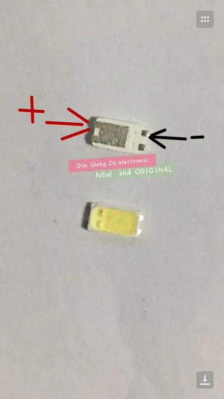 200 шт. для LG LED LCD подсветка ТВ применение светодиоды средней мощности 1 Вт 6 в 5630
