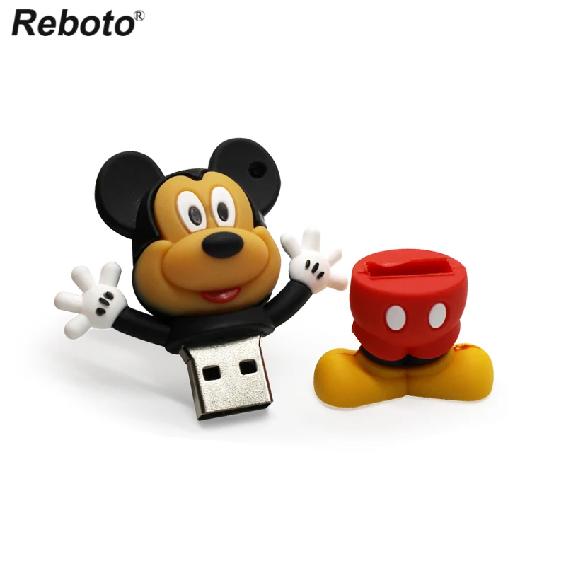 Retobo Usb 2,0 флешки 32 ГБ флеш-накопитель карта памяти 4 ГБ 8 ГБ 16 ГБ флеш-накопитель 64 ГБ креативный Флешка Personaliza мультфильм