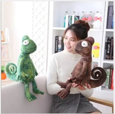 

WYZHY Chameleon doll Plush toy bedside ornaments to send friends and children gifts in three colors 50CM
