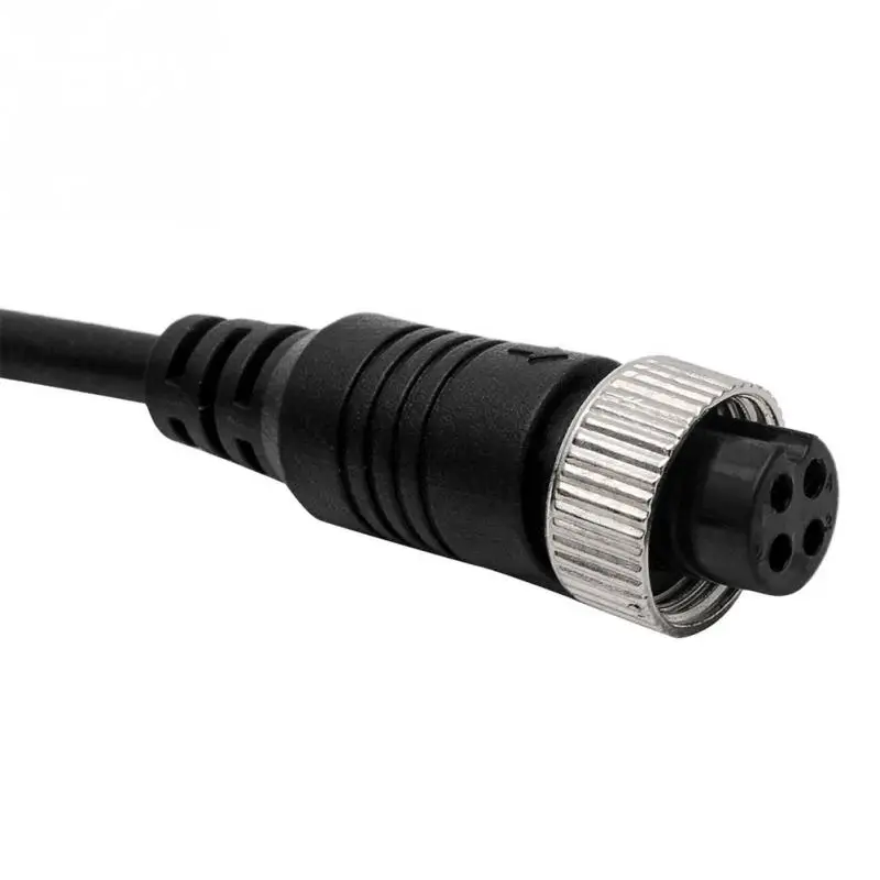 Удлинительный кабель для автомобиля, легко подходящий 4pin камера видео провод грузовик заднего вида
