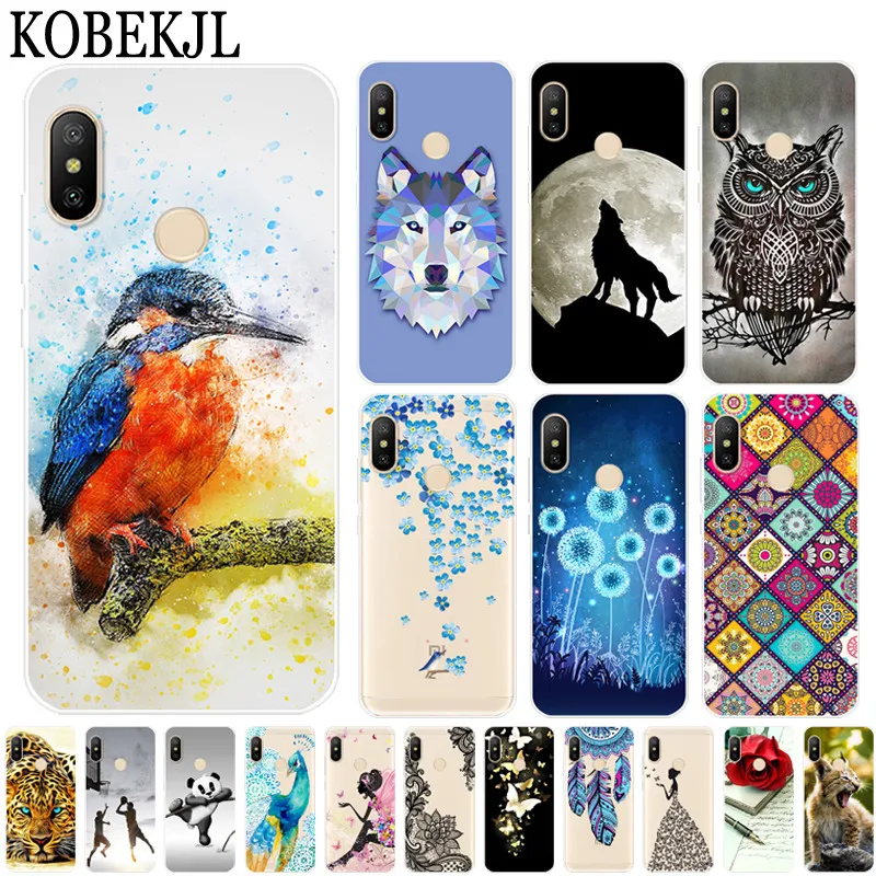 

Xiaomi Mi A2 Lite Case Mi A2 Lite Case Cover Soft TPU Cute Cartoon Silicone Back Cover Phone Case For Xiaomi Mi A2 Lite MiA2Lite