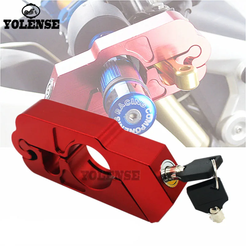 

For HONDA CRF1000L Africa Twin ABS/DCT Motorcycle Handlebar Lock Scooter ATV Brake Clutch Security Safety Theft Protection Locks