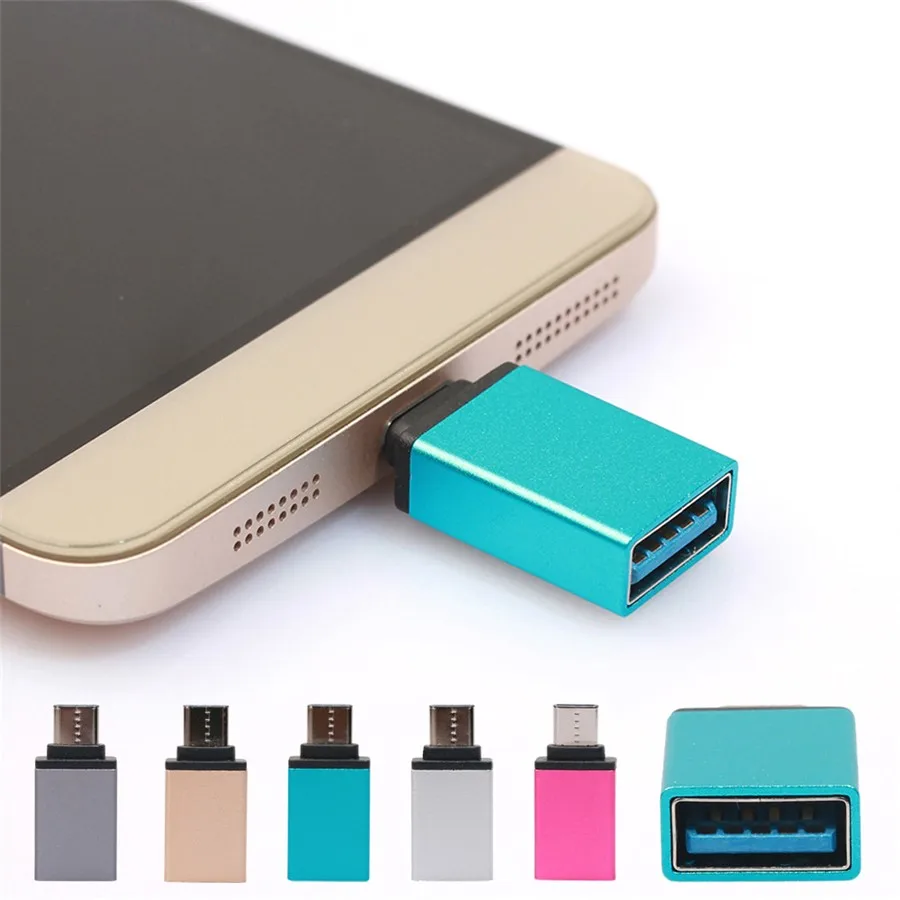 

2018 Hot Sale Type-C To USB OTG Mini Adapter 3.0 Converte For Samsung Galaxy Note8 Cell Phone Accessories Charger Adapters