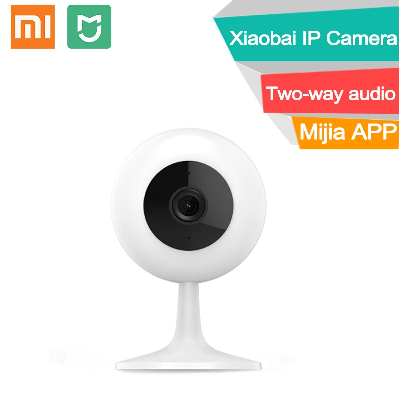 

Xiaomi mijia chuangmi xiaobai ip camera wifi SD card slot two way audio smart Night Vision protable HD baby pet monitor CCTV
