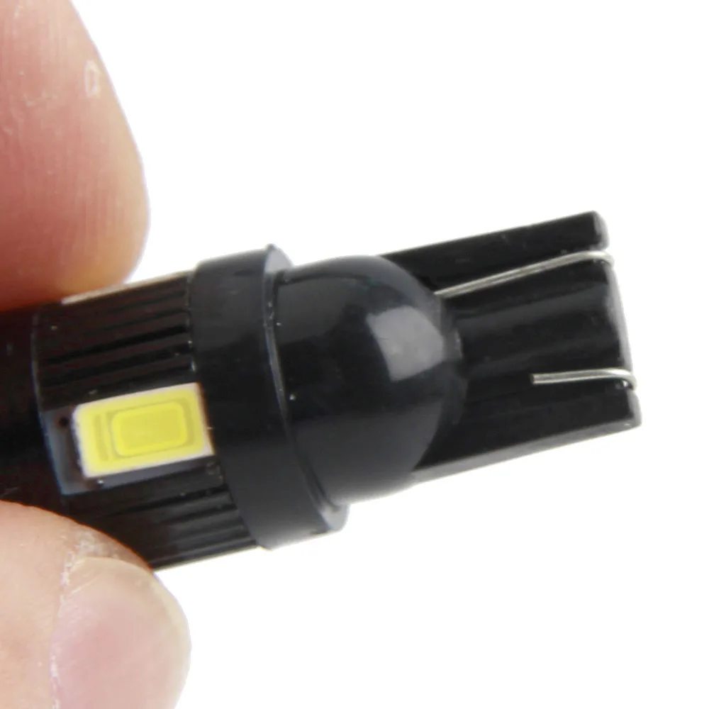 4Pcs T10 LED W5W 6SMD Car Interior Lights 194 168 Wedge Replacement Reverse Instrument Panel Lamp Auto Bulbs For Clearance Light 4Pcs T10 LED W5W 6SMD Car Interior Lights 194 168 Wedge Replacement Reverse Instrument Panel Lamp Auto Bulbs For Clearance Light