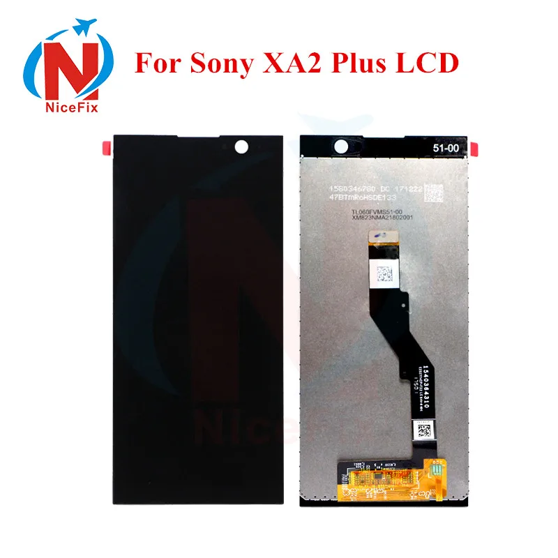 

For Sony Xperia XA2 XA 2 Plus LCD Display With Touch Screen Digitizer Assembly For sony XA2P XA2 Plus LCD