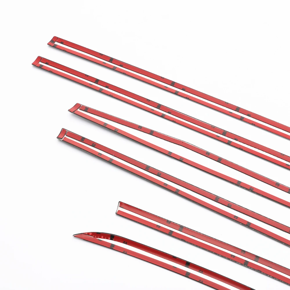 Car Window Trim Uper Cover SUS304 Stainless Steel 8pcs For NISSAN SERENA C27