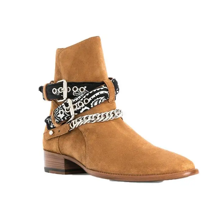 botas gamuza hombre
