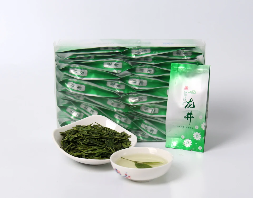 200 г для похудения, зеленый чай Dragon Well, Mingqian 6A+, высший сорт, длинный Цзин, зеленый чай, органический чай Longjing, зеленая еда