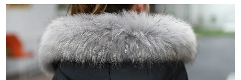 Women Winter Jacket White Duck Down Coats Hooded Fur Collar Parka Women Coat And Jacket Long Loose Clothes Female 2018 AS04 (25)