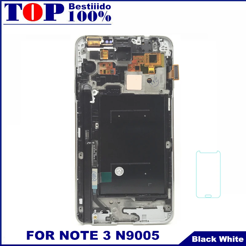 

High Quality LCDs Replacement For Samsung Galaxy Note 3 N9005 Note3 LCD Display Frame Touch Screen Digitizer Bright Adjustment