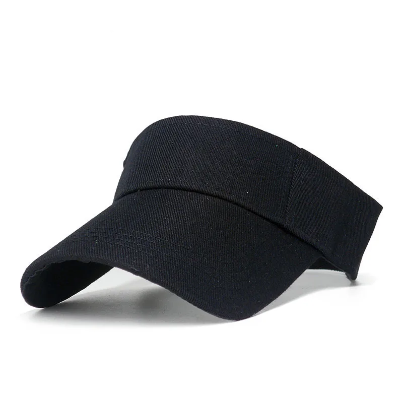 Summer Colorful Solid Fishing Visor 