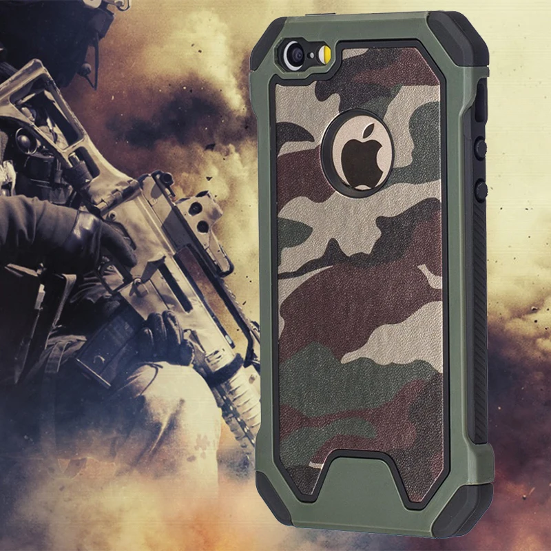 Военный Камуфляжный камуфляжный чехол для iphone X 7 6 6S 8 Plus XR XS MAX Защитные чехлы iPhone SE