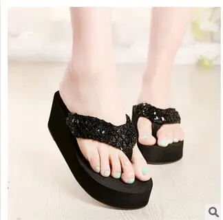 foam heel sandals