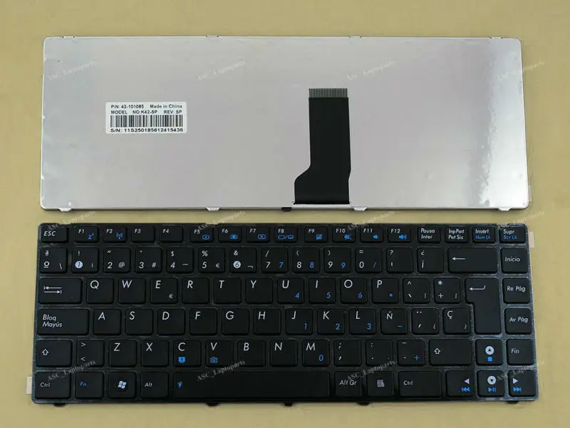 SP spanishteclado клавиатура для ASUS p31sd p31sg u32jc u32u u32vj U32VM u82u x40u p32u p32vj ноутбука черный без Рамки win8