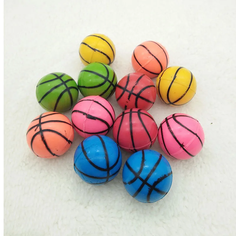 

10pcs Children Toy Ball Colored Bouncing Ball Rubber Outdoor Toys Kids Sport Games Elastic basketball Juggling Jumping Balls