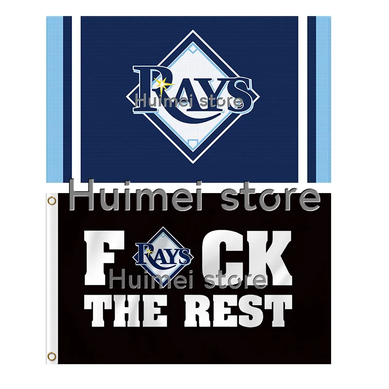 Tampa Bay Rays Flag 3ftx5ft Banner 100d Polyester Flag Metal