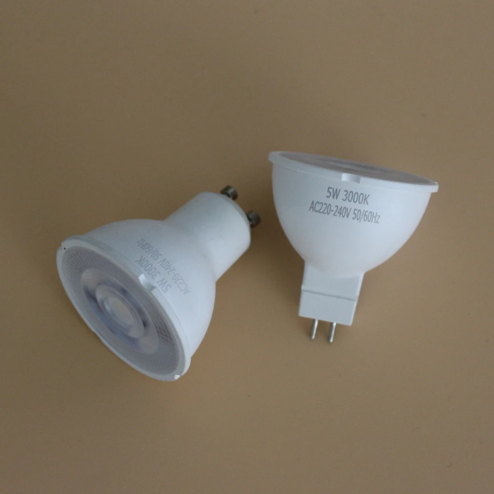 7 W высокой Мощность MR16 светодиодный лампы AC 220 V 2835 SMD GU10 светодиодный свет с защитой Кепки светодиодный Светодиодный прожектор для потолка без диммера