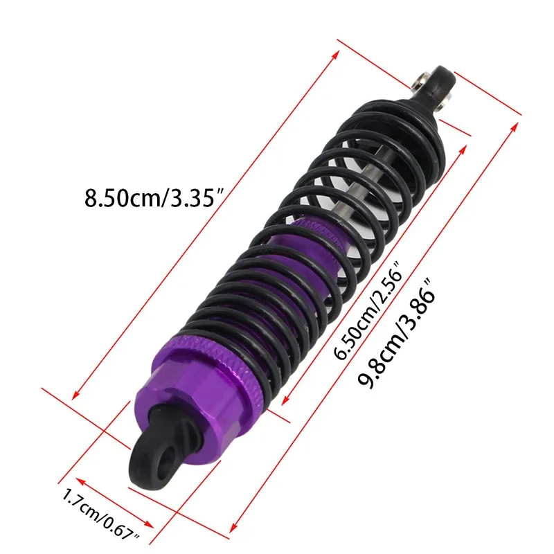 Новое поступление 2x06038/106004 1/10 весы алюминиевый сплав амортизатор для RC HSP 94103/94123 Лидер продаж
