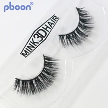 Pboon False Eyelashes Full Strip Lashes 3D Mink Eyelashes Pboon False Eyelashes Full Strip Lashes 3D Mink Eyelashes