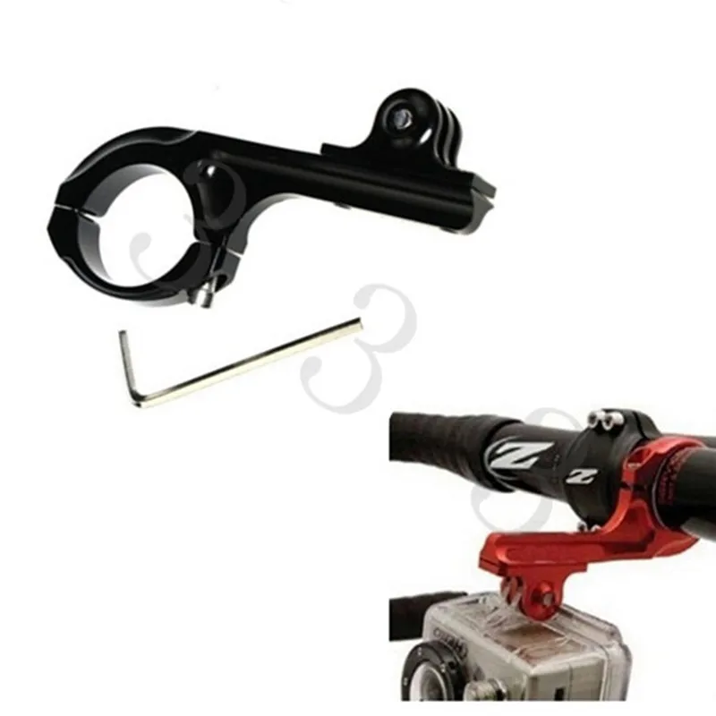 

For Go pro Accessories Bike Motorcycle Aluminum Handlebar Holder Adapter Mount For Gopro HD Hero 6 hero 5 4 Session 3+ 3 Camera