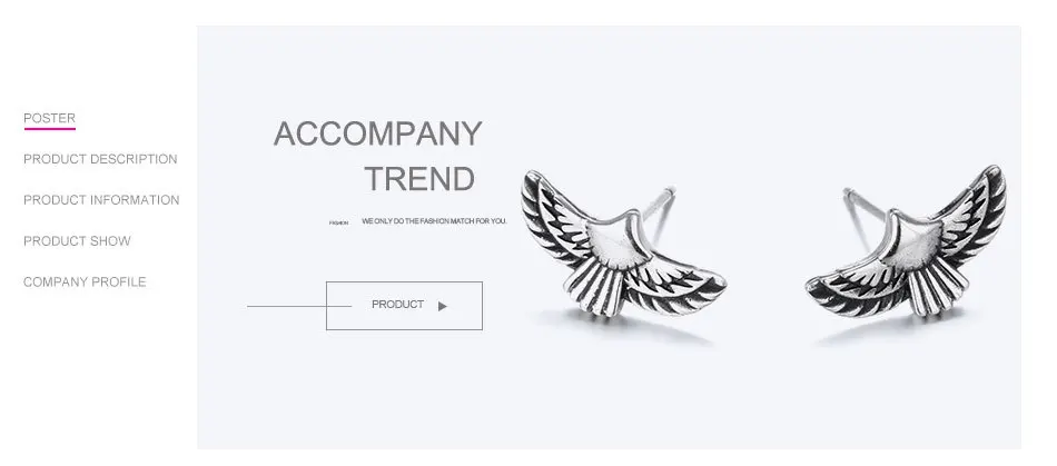 Say-You-Say-Me-925-Sterling-Silver-Flying-Bird-Earrings-Prevent-Allergy-Dream-Eagle-Earrings-Unisex-T07