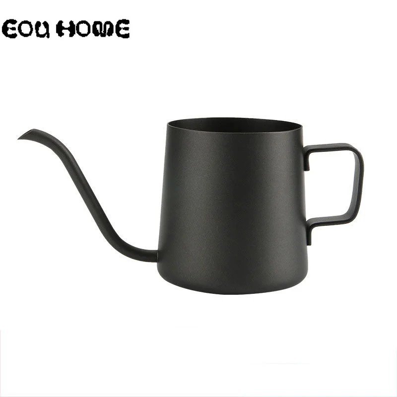 

250ml Stainless Steel Mounting Bracket Hand Punch Coffee Pots Drip Gooseneck Spout Long Mouth Teapot Hand Punch Coffee Kettle
