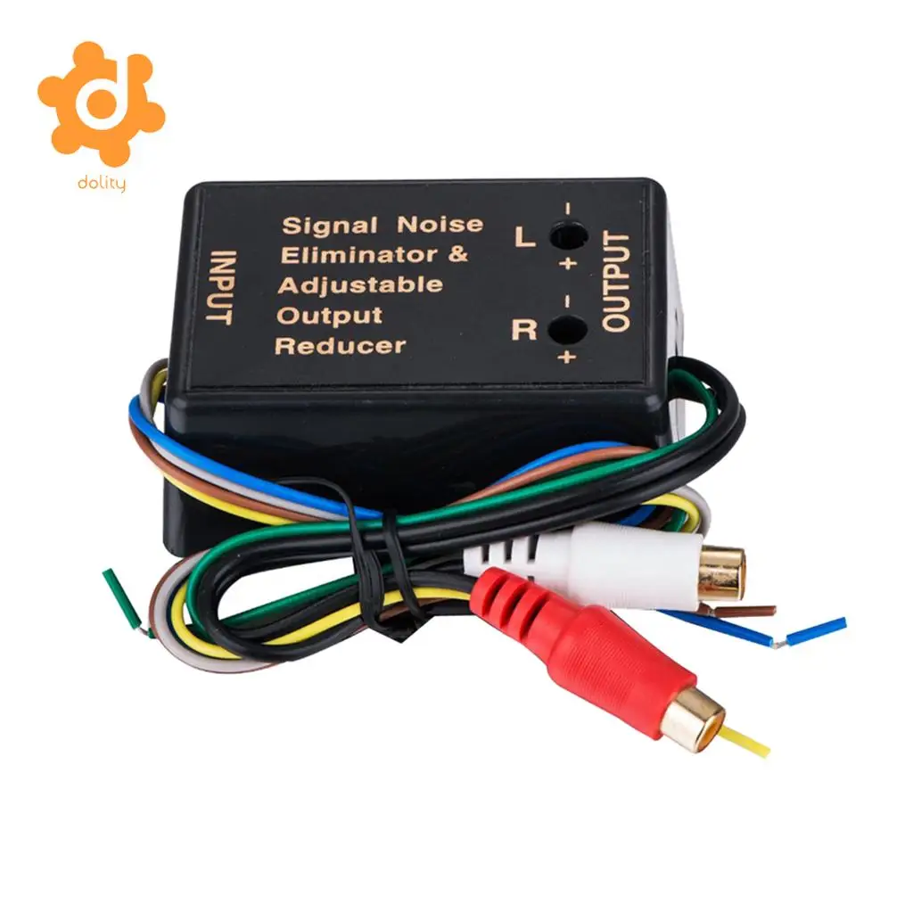 

Car Audio Converter Low Level Converter High Level Speaker Output to RCA