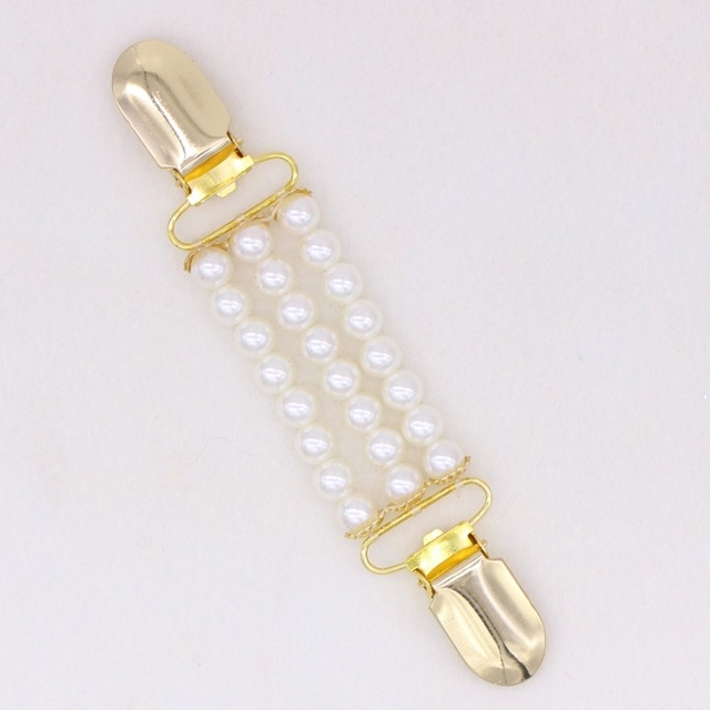 Clip Sweater Shawl Clips Keeper Collar Duck-mouth Plated Metal Clip Holder Garters Accessories Jewelry Gift