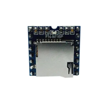 

FN-M16P Mini Serial MP3 Module Audio Module Micro SD UART Serial MP3 Sound Module