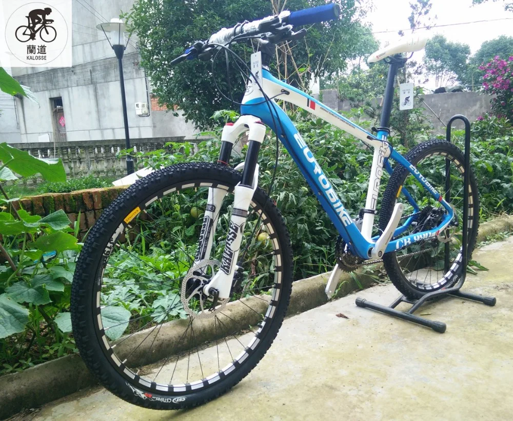 Discount Kalosse  26*17 inch   Air fork Hydraulic brakes 24/27/30 speed carbon fiber  mountain bicycle 27.5er carbon  bike 6