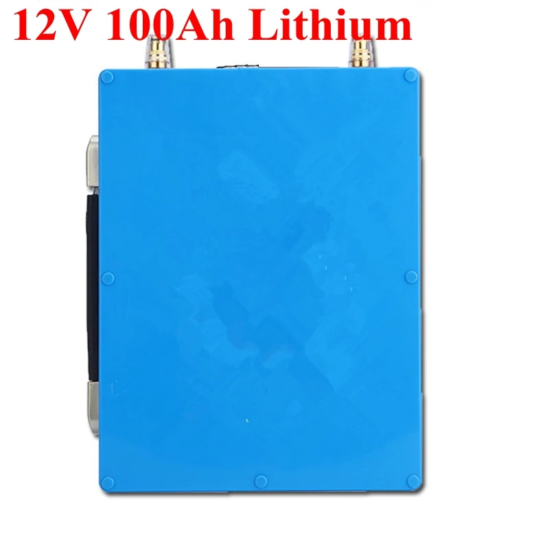 

Brand Lithium 12v 100ah Power Bank 12v Battery Pack Emergency Laptop Battery Backup 80A UPS Cells + USB 5v 2A + Fast 5A Charger