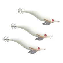 Люминесцентный двухслойный зонтик, крючок для кальмаров, рыболовные снасти, рыболовный крючок для джигинга Hook2020(China)